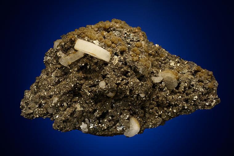 APATITE with SIDERITE and PYRITE